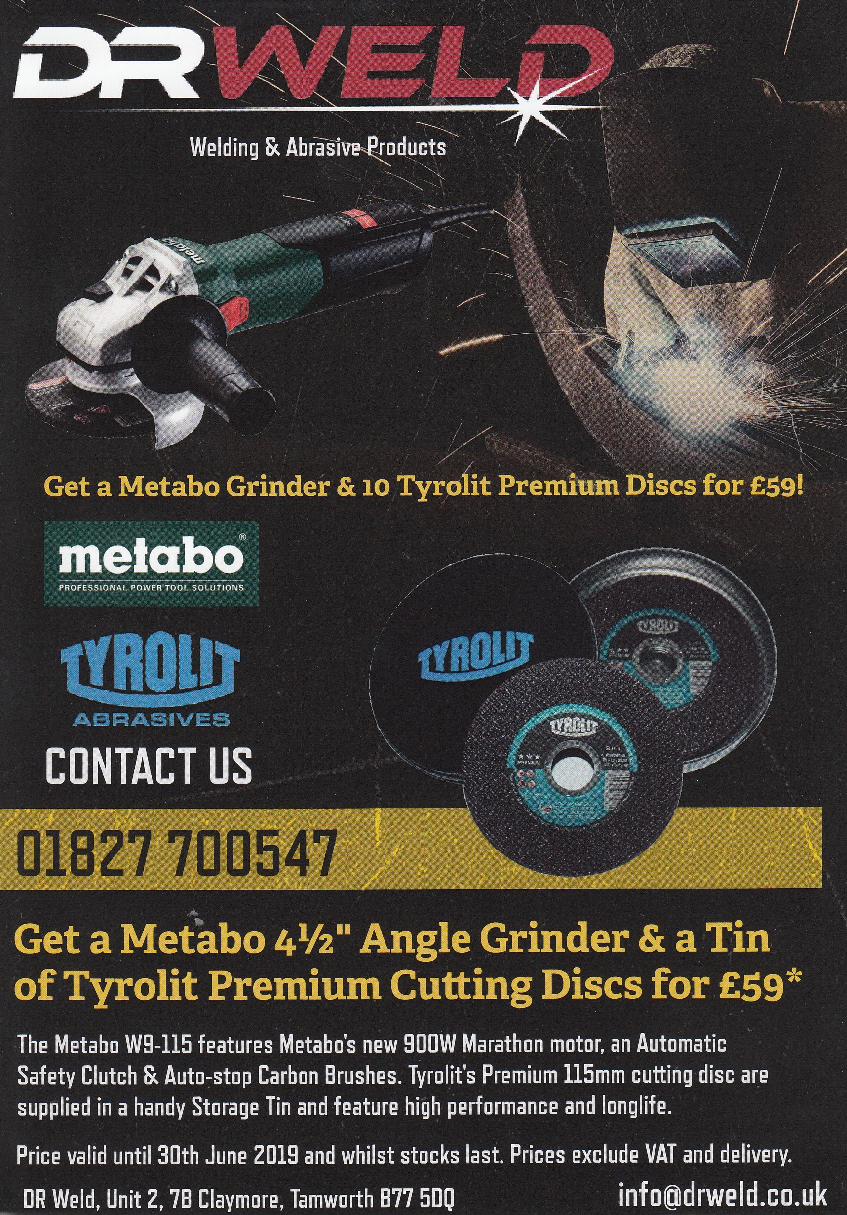 Dr Weld Power Tools Promotion