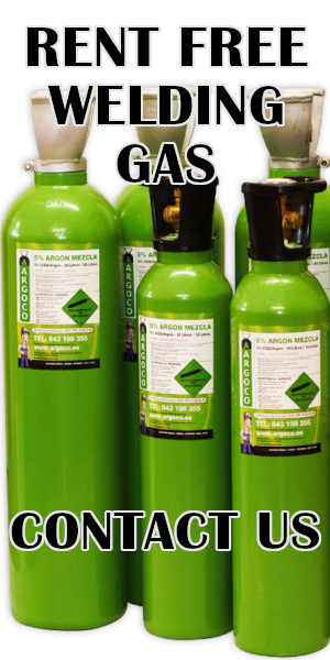 Rent Free Welding Gas